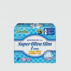 Ночные Прокладки SANITA SOFT CARE Super Ultra Slim 8 шт