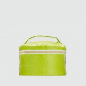 Косметичка-чемодан GERLINKA Зелень Крокодил 1 шт