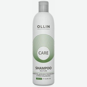 Шампунь Ollin Professional Care для восстановления структуры волос 250мл