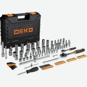 Профессиональный набор инструментов для авто DEKO DKAT121 в чемодане (121 предмет)