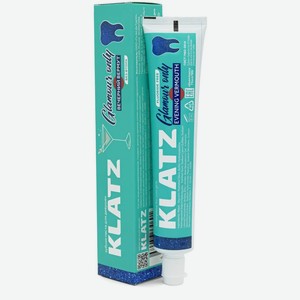 Зубная паста для девушек Klatz Glamour Only Вечерний вермут без фтора 75мл