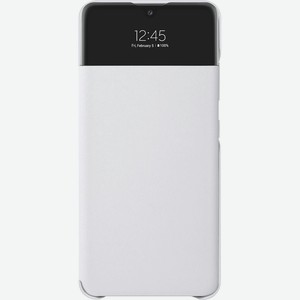 Чехол-книжка Samsung EF-EA325PWEGRU S View Wallet Cover для Samsung Galaxy A32 белый состояние отличное