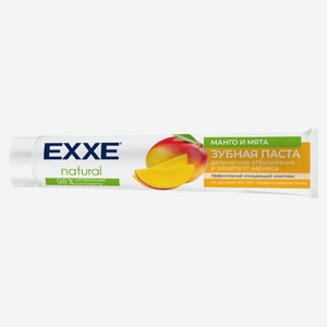 Зубная паста Exxe natural Манго и мята, 75 мл
