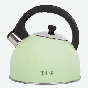 Металлический чайник Taller TR-11351, 2.5л, зеленый