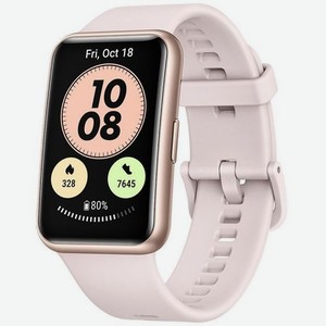 Смарт-часы Huawei Watch Fit TIA-B09, 1.64 , розовый / розовый [55027361]