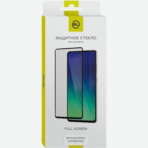 Защитное стекло для экрана Redline для Samsung Galaxy A13/M23/M33 прозрачная, 1 шт, черный [ут000029660]
