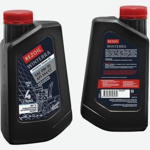 Моторное масло REZOIL Масло REZOIL WINTERRA 4-т. зимнее, синтетика (до -40 С), SAE 0W-30 API SM/CF 0,946 л (12шт/кор), 0W-30, 0.946л, синтетическое [03.008.00030]