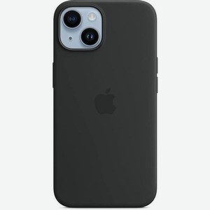 Чехол (клип-кейс) Apple Silicone Case with MagSafe A2910, для Apple iPhone 14, черный [mpru3zm/a]