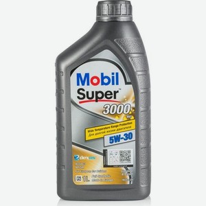 Моторное масло MOBIL Super 3000 XE, 5W-30, 1л, синтетическое [152574]