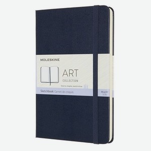 Блокнот Moleskine Art Sketchbook, 88стр, твердая обложка, синий [artqp054b20]