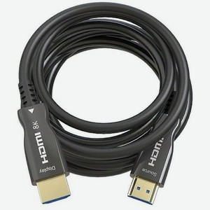 Кабель соединительный аудио-видео PREMIER 5-806 10.0, HDMI (m) - HDMI (m) , ver 2.1, 10м, GOLD, черный