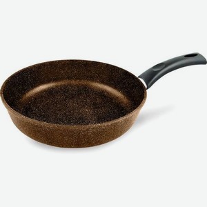 Сковорода Нева металл посуда Балтик Браун 17128, 28см, без крышки, коричневый
