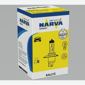 Лампа автомобильная галогенная NARVA 48901, H4, 12В, 100Вт, 1шт