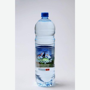 Вода газ ph 7,39 БабугенТ Питьевая Живая вода п/б, 1,5 л