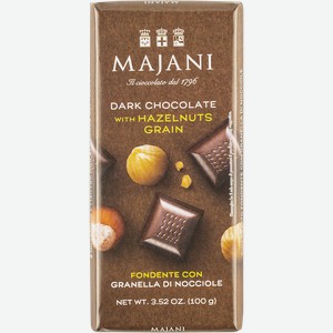 Шоколад темный Маяни с лесным орехом Маяни м/у, 100 г
