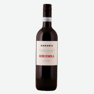 Вино Кусумано Надария Неро д`Авола Сицилия 0.75л