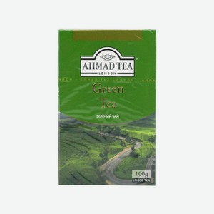 Чай Ахмад Зеленый листовой 100г