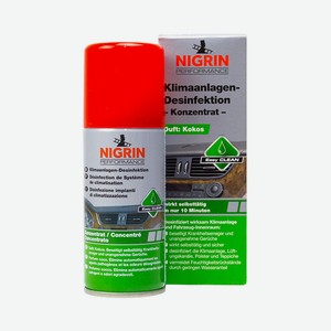 Очиститель-дезинфектор кондиционера Nigrin, 100мл