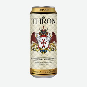 Пиво Thron Weizen светлое, 0.5л