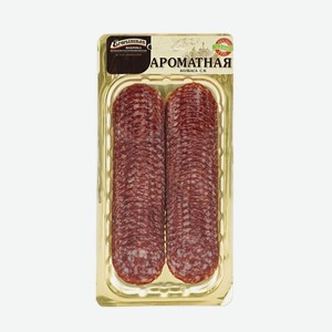 Колбаса сырокопченая Егорьевская колбасно-гастрономическая фабрика нарезка полусухая 100 г