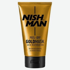 NISHMAN Золотая маска для лица PEEL-OFF Gold Mask