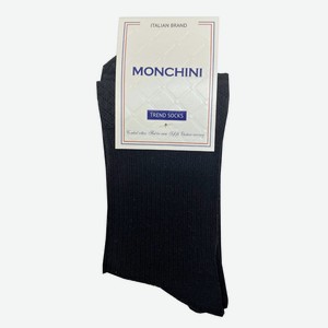 Носки женские Monchini артL155 - Черный, Без дизайна, 35-37