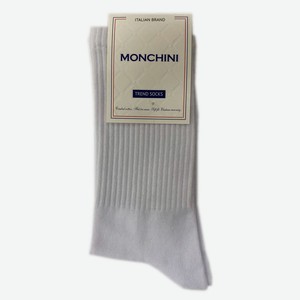 Носки женские Monchini артL202 - Белый, Без дизайна, 35-37