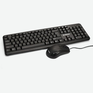 Клавиатура и мышь EX286204RUS Черная ExeGate