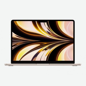 Ноутбук MacBook Air 13 M2 2022 8Gb SSD256Gb 8 Core GPU 13.6 IPS 2560x1664 MacOS engkbd, Global, starlight, MLY13 Apple