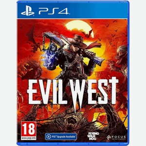 Диск для PlayStation 4 Evil West, русские субтитры
