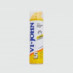 Пена для бритья Лимон для жирной кожи VI-JOHN Lemon Shaving Foam For Oily Skin 200 мл