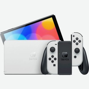 Приставка Nintendo Switch OLED белая