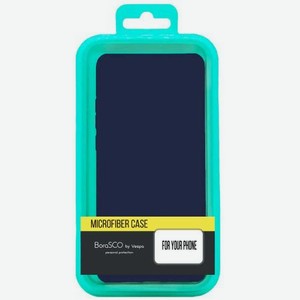 Чехол BoraSCO Microfiber Case для Honor X8 синий