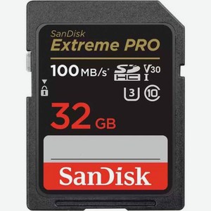 Карта памяти SanDisk Extreme Pro SD UHS I 32GB SDSDXXO-032G-GN4IN