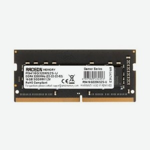 Память оперативная DDR4 AMD 16Gb 3200MHz (R9416G3206S2S-U)