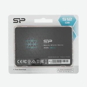 Накопитель SSD Silicon Power 512Gb (SP512GBSS3A55S25)