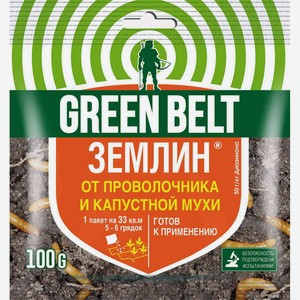Средство от вредителей Green Belt Землин, 100 г