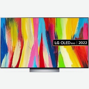 77  Телевизор LG OLED77C24LA.ARUB, OLED, 4K Ultra HD, темно-серый, СМАРТ ТВ, WebOS