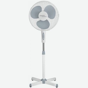 Вентилятор напольный Scarlett SC-SF111B20, белый и серый