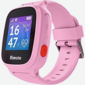 Смарт-часы Кнопка Жизни Aimoto Kid, 1.2 , розовый / розовый