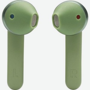 Наушники JBL Tune 220TWS, Bluetooth, вкладыши, зеленый [jblt220twsgrn]