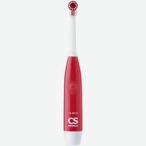 Электрическая зубная щетка CS MEDICA CS-465-W цвет:красный и белый