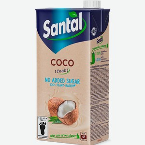 Напиток кокосовый Сантал Лакталис Пулева т/п, 1 л