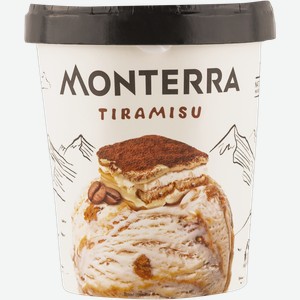 Мороженое Монтерра тирамису Фронери Рус карт/уп, 277 г