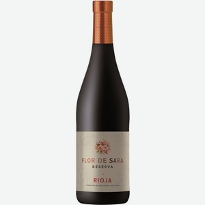 Вино  Флор де Сара  Ресерва, 2015, 750 мл, красное, сухое
