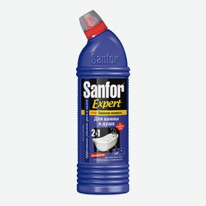 Чистящее средство Sanfor для ванн Лимонная свежесть, флакон, 750 мл