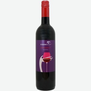Вино  Коркаут  Цвайгельт, 2020, 750 мл, красное, сухое
