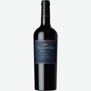 Вино  Трумпетер  Мальбек, 2021, 750 мл, красное, сухое