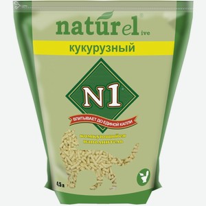 N1 комкующийся наполнитель  Кукурузный  (1,81 кг)