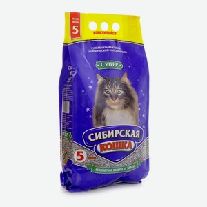 Сибирская кошка комкующийся наполнитель  Супер  (20 кг)